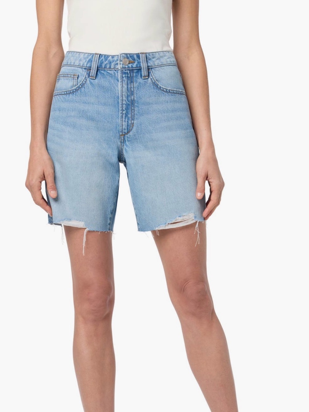 Joe’s Jeans Demin Bermuda Shorts in Phoebe NWT Sz 28